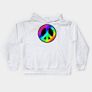 Love and Peace RAINBOW Kids Hoodie